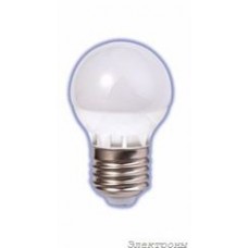 Лампа светодиодная шарик Е27 7W 4200K 450Lm Электромир