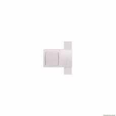 Legrand 31404 Рамка для накладного монтажа 1-постовая вдоль мини-плинтуса DLPlus глубиной 12,5 белый