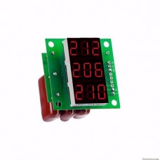 Вольтметр Вм-14(3х220в) (red) без корпуса: от компании Electrony