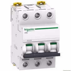 Автоматический выключатель 0,5A B 3 полюса Schneider Electric, серия iC60L