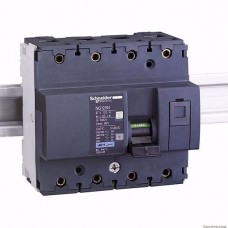 Автоматический выключатель 100A C 3P+N 4 полюса Schneider Electric, серия NG125N