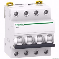 Автоматический выключатель 10A C 4 полюса Schneider Electric, серия iK60