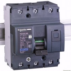 Автоматический выключатель 10A MA 3 полюса Schneider Electric, серия NG125L