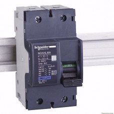 Автоматический выключатель 6,3A MA 2 полюса Schneider Electric, серия NG125L