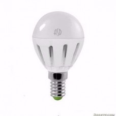 LED-ШАР-standard 5.0Вт 220В Е14 3000К 400Лм ASD