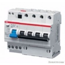 ABB DS204 C10 Диффавтомат 4P 10А 30mA 6kA (C) тип AC