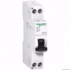 Дифференциальный автомат электронного типа Acti 9 6КА 10A C 30МA A Schneider Electric, серия iDif K