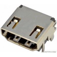 HDMI-19-02F, Розетка 19pin на плату (SMD)