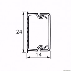 638193 Мини-канал 24x14мм METRA: от компании Electrony