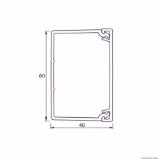 Legrand 638197 Мини-канал 60x40мм METRA