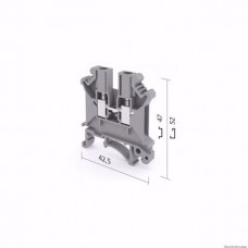 Винтовая клемма UT1-2.5(T) GREY