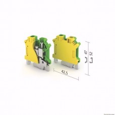 Заземляющая клемма UT1-10PE(T)