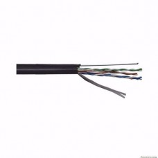 ITK Кабель связи витая пара ШПД F/UTP, категория 5E 24AWG, 4х2х0,48мм solid, PVC, 305м, серый ИЭК