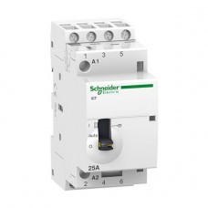 Модульный контактор с ручным управлением iCT Acti 9 25A 4Н Schneider Electric