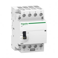 Модульный контактор с ручным управлением iCT Acti 9 40A 4Н Schneider Electric