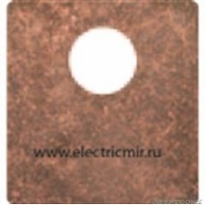 FD04315RU-M Накладка розетки TV RUSTIC COPPER черный