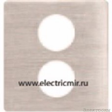 FD04316NS-A Накладка розетки TV/SAT NICKEL SATIN беж