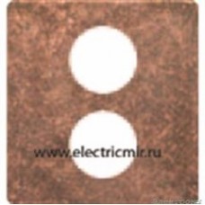 FD04316RU-A Накладка розетки TV/SAT RUSTIC COPPER беж