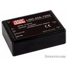 LDH-45A-350, DC/DC LED Driver, 30Вт, вх 12-18В, вых 12-86/350мА, преобразователь для светодиодного освещения