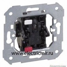 75160-39 Кнопка клавишная с подсветкой, механизм, 10А 250В, Simon 82, 82N, 88