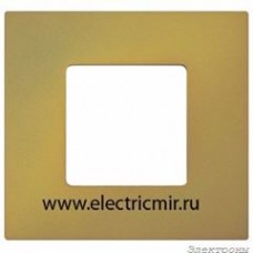 2700617-081 Рамка-декор 1 пост Артик желтый Simon : от компании Electrony