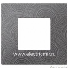 2700617-805 Рамка-декор 1 пост серое солнце Simon : от компании Electrony