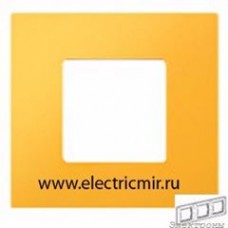 2700637-062 Рамка-декор 3 поста желтая Simon : от компании Electrony