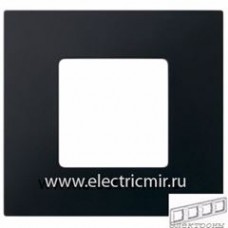 2700647-086 Рамка-декор 4 поста Артик черный Simon : от компании Electrony