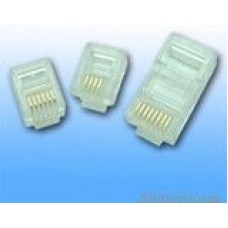 HYC-G2885-CAT5E, Вилка сетевая TP8P8C(RJ 45) , CAT5E, Gold 50U : от компании Electrony