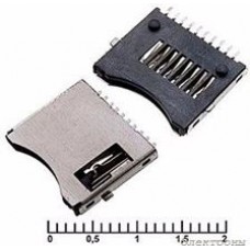 micro-SD SMD 10pin switch M