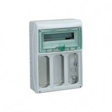 Щит Kaedra IP65 12 модулей + 3 отверстия розетка 63А Schneider Electric