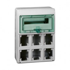 Щит Kaedra IP65 12 модулей + 6 отверстий Schneider Electric