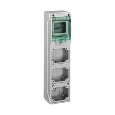 Щит Kaedra IP65 4 модуля + 3 отверстия Schneider Electric