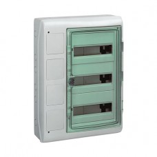 Щит навесной Kaedra IP65 36 модулей + 4 отверстия с интерфейсом с клеммами Schneider Electric