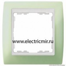 82611-65 Рамка 1 пост пастель зеленая-белая Simon : от компании Electrony