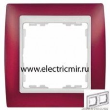 82623-37 Рамка 2 поста красная полупрозрачная-белая Simon : от компании Electrony