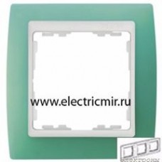 82633-65 Рамка 3 поста зеленая полупрозрачная-белая Simon : от компании Electrony