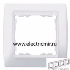 82640-30 Рамка 4 поста белая Simon : от компании Electrony