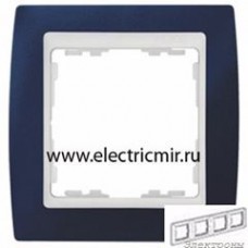 82642-64 Рамка 4 поста синяя-белая Simon : от компании Electrony