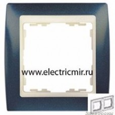 82724-64 Рамка 2 поста синий металлик-слоновая кость Simon : от компании Electrony