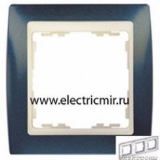 82734-64 Рамка 3 поста синий металлик-слоновая кость Simon : от компании Electrony