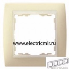 82740-31 Рамка 4 поста слоновая кость Simon : от компании Electrony