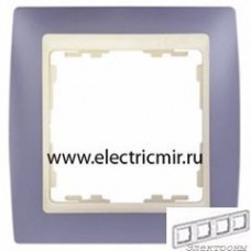 82741-64 Рамка 4 поста сирень-слоновая кость Simon : от компании Electrony