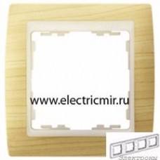 82745-69 Рамка 4 поста сосна-слоновая кость Simon : от компании Electrony