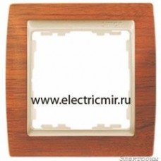 82915-61 Рамка 1 пост вишня-шампань Simon : от компании Electrony