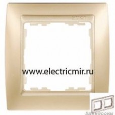 82924-34 Рамка 2 поста шампань матовая-шампань Simon : от компании Electrony