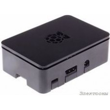 Raspberry Pi Case [Black] (ASM-1900036-21), Корпус для Raspberry Pi B+/2В/3В