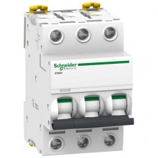 Автоматический выключатель 0,5A B 3 полюса Schneider Electric, серия iC60H