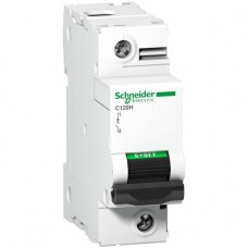 Автоматический выключатель 100A D 1 полюс Schneider Electric, серия C120H