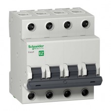 Автоматический выключатель Schneider Electric Easy 9 4 полюса 16А С 4,5кА 400В =S=